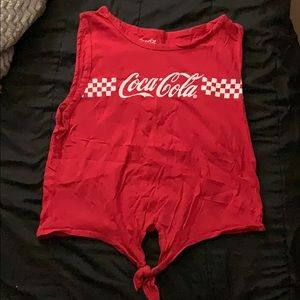 Large Coca Cola Tank Top